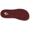 OLUKAI Ohana Women’s Beach Sandals, Water Resistant Flip Flops, Arch Support & Comfort Fit, Lightweight & Durable, Enhanced Grip & Traction(Red Earth/Red Earth)