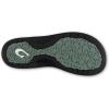 OLUKAI Ohana Women’s Beach Sandals, Water Resistant Flip Flops, Arch Support & Comfort Fit, Lightweight & Durable, Enhanced Grip & Traction(Silver Pine/Pua)