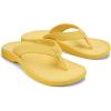 OLUKAI Ohana Women’s Beach Sandals, Water Resistant Flip Flops, Arch Support & Comfort Fit, Lightweight & Durable, Enhanced Grip & Traction(Sun/Sun)