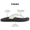 OLUKAI Ohana Women’s Beach Sandals, Water Resistant Flip Flops, Arch Support & Comfort Fit, Lightweight & Durable, Enhanced Grip & Traction(Tapa/Pua)