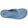 OLUKAI Ohana Women’s Beach Sandals, Water Resistant Flip Flops, Arch Support & Comfort Fit, Lightweight & Durable, Enhanced Grip & Traction(Trench Blue/Trench Blue)