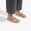 OLUKAI Ohana Women’s Beach Sandals, Water Resistant Flip Flops, Arch Support & Comfort Fit, Lightweight & Durable, Enhanced Grip & Traction(Warm Sand/Warm Sand)