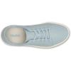 OLUKAI Pehuea Li ‘ILI Women’s Everyday Leather Sneakers, Casual & Versatile Shoes with Drop-in Heel, Soft & Premium Materials, All-Day Comfort & Support(Blue Pearl/Blue Pearl)