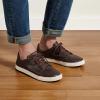 OLUKAI Pehuea Li ‘ILI Women’s Everyday Leather Sneakers, Casual & Versatile Shoes with Drop-in Heel, Soft & Premium Materials, All-Day Comfort & Support(Dk Java/Dk Java)