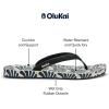 OLUKAI Uiki Women’s Beach Sandal, Quick-Dry Flip-Flop Slides, Water Resistant, Wet Grip Soles & Compression Molded Footbed(Black/Pa’i)