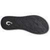 OLUKAI Uiki Women’s Beach Sandal, Quick-Dry Flip-Flop Slides, Water Resistant, Wet Grip Soles & Compression Molded Footbed(Lava Rock/Lava Rock)