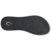 OLUKAI Uiki Women’s Beach Sandal, Quick-Dry Flip-Flop Slides, Water Resistant, Wet Grip Soles & Compression Molded Footbed(Lava Rock/Pa’i)