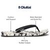 OLUKAI Uiki Women’s Beach Sandal, Quick-Dry Flip-Flop Slides, Water Resistant, Wet Grip Soles & Compression Molded Footbed(Lava Rock/Pa’i)