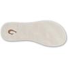 OLUKAI Uiki Women’s Beach Sandal, Quick-Dry Flip-Flop Slides, Water Resistant, Wet Grip Soles & Compression Molded Footbed(Warm Sand/Warm Sand)
