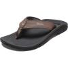 OLUKAI Ho’opio Hau Women’s Beach Sandals, Quick-Dry Flip-Flop Slides, Water Resistant Suede Lining & Wet Grip Soles, Soft Comfort Fit & Arch Support(Banyan/Island Salt)