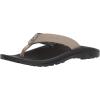 OLUKAI Ho’opio Hau Women’s Beach Sandals, Quick-Dry Flip-Flop Slides, Water Resistant Suede Lining & Wet Grip Soles, Soft Comfort Fit & Arch Support(Clay Black)