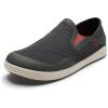 OLUKAI Moku Slip-On Men’s Boat Shoes, Enhanced Grip & Traction, Lightweight & Breathable Mesh, Comfort Fit & All-Day Wear(Island Salt/Koi)