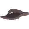 OLUKAI Ohana Women’s Beach Sandals, Water Resistant Flip Flops, Arch Support & Comfort Fit, Lightweight & Durable, Enhanced Grip & Traction(Dark Java/Dark Java)