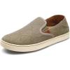 OLUKAI Pehuea Women’s Slip On Sneakers, Casual Everyday Shoes with Easy On & Off Design, Breathable Mesh & Drop-in Heel, All-Day Comfort & Support(Clay Honu/Clay)