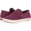 OLUKAI Pehuea Women’s Slip On Sneakers, Casual Everyday Shoes with Easy On & Off Design, Breathable Mesh & Drop-in Heel, All-Day Comfort & Support(Magenta/Magenta)