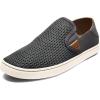 OLUKAI Pehuea Women’s Slip On Sneakers, Casual Everyday Shoes with Easy On & Off Design, Breathable Mesh & Drop-in Heel, All-Day Comfort & Support(Pavement/Pavement)
