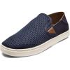 OLUKAI Pehuea Women’s Slip On Sneakers, Casual Everyday Shoes with Easy On & Off Design, Breathable Mesh & Drop-in Heel, All-Day Comfort & Support(Trench Blue/Trench Blue)