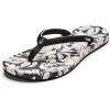 OLUKAI Uiki Women’s Beach Sandal, Quick-Dry Flip-Flop Slides, Water Resistant, Wet Grip Soles & Compression Molded Footbed(Lava Rock/Pa’i)