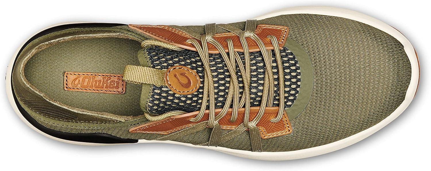 image:imageOLUKAI Mio Li Mens Everyday Athletic Shoes Versatile amp Casual Sneaker Breathable amp Comfortable Mesh Cushioned Arch Support amp Secure FitHunterLava Rock