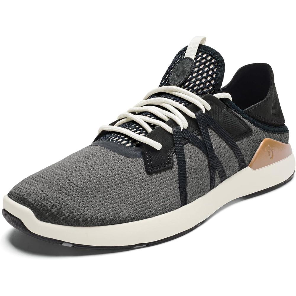 image:imageOLUKAI Mio Li Mens Everyday Athletic Shoes Versatile amp Casual Sneaker Breathable amp Comfortable Mesh Cushioned Arch Support amp Secure FitRockNatural