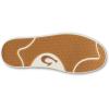 OLUKAI Men’s Lae’ahi NUI Slip-On Shoes, Everyday Shoe for Casual Wear, Premium Leather & Mesh Details, All-Day Comfort & Arch Support, Trench Blue/Tan, 11(Cloud Grey/Tan)