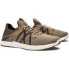 OLUKAI Mio Li Men’s Everyday Athletic Shoes, Versatile & Casual Sneaker, Breathable & Comfortable Mesh, Cushioned Arch Support & Secure Fit(Mustang/Dk Java)