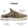 OLUKAI Mio Li Men’s Everyday Athletic Shoes, Versatile & Casual Sneaker, Breathable & Comfortable Mesh, Cushioned Arch Support & Secure Fit(Mustang/Dk Java)