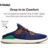 OLUKAI Mio Li Men’s Everyday Athletic Shoes, Versatile & Casual Sneaker, Breathable & Comfortable Mesh, Cushioned Arch Support & Secure Fit(Navy/Bamboo)