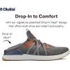 OLUKAI Mio Li Men’s Everyday Athletic Shoes, Versatile & Casual Sneaker, Breathable & Comfortable Mesh, Cushioned Arch Support & Secure Fit(Pavement/Vintage Indigo)