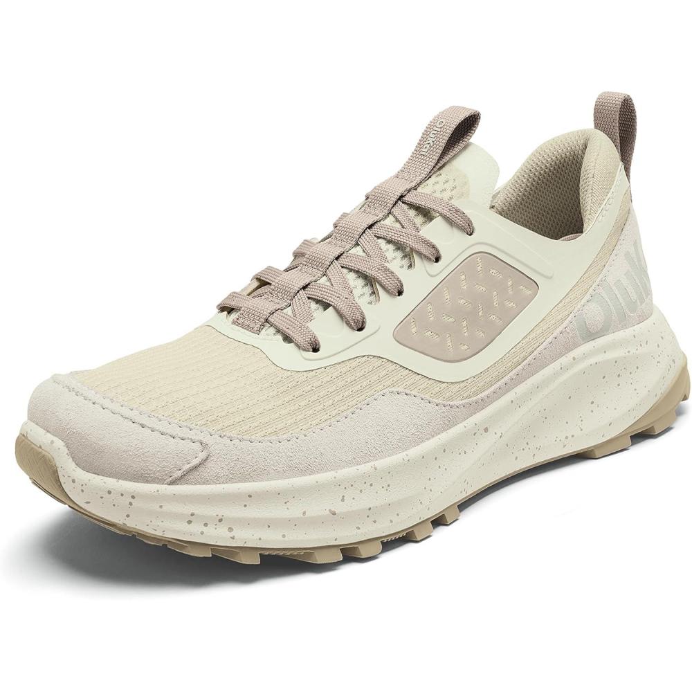 image:imageOLUKAI Makiki Womens AllTerrain Athletic Shoes Durable Sneakers for Versatile Wear Lightweight amp Breathable AllDay Comfort amp WearWhite SandTapa