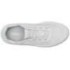 OLUKAI Kahakai Women’s Waterproof Leather Athletic Sneakers, Versatile Lace-Up Shoes with Drop-in Heel, Water Resistant & Supportive, All-Day Comfort(Bright White/Bright White)