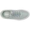 OLUKAI Kahakai Women’s Waterproof Leather Athletic Sneakers, Versatile Lace-Up Shoes with Drop-in Heel, Water Resistant & Supportive, All-Day Comfort(Cloud Grey/Cloud Grey)