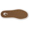 OLUKAI Pehuea Leather Women’s Slip-On Shoes, Casual Premium Leather, Easy Slip On Design, Reliable Everyday Comfort(Tapa/Ecru)