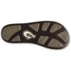 OLUKAI Mea Ola Mano Men’s Leather Sandals, Everyday Flip Flops, Premium Materials & Intricate Details, Arch Support & Comfort Fit(Dk Java/Mustang)