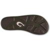 OLUKAI Mea Ola Mano Men’s Leather Sandals, Everyday Flip Flops, Premium Materials & Intricate Details, Arch Support & Comfort Fit(Mustang/Tan)