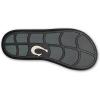 OLUKAI Pili Men’s Leather Sandals, Sleek & Versatile Design, Comfortable & Waterproof Straps, Arch Support & Everyday Wear(Lava Rock/Lava Rock)