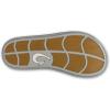 OLUKAI Pili Men’s Leather Sandals, Sleek & Versatile Design, Comfortable & Waterproof Straps, Arch Support & Everyday Wear(Rock/Ash)