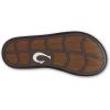 OLUKAI Pili Men’s Leather Sandals, Sleek & Versatile Design, Comfortable & Waterproof Straps, Arch Support & Everyday Wear(Tan/Dk Java)
