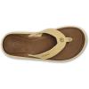 OLUKAI Pili Men’s Leather Sandals, Sleek & Versatile Design, Comfortable & Waterproof Straps, Arch Support & Everyday Wear(Toasted Coconut/Tan)