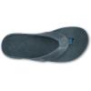 OLUKAI Tuahine Men’s Waterproof Leather Sandals, Versatile Beach Flip Flops, Arch Support & Comfort Fit, Lightweight & Durable, Enhanced Grip & Traction(Lagoon/Lagoon)