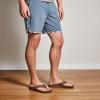 OLUKAI Tuahine Men’s Waterproof Leather Sandals, Versatile Beach Flip Flops, Arch Support & Comfort Fit, Lightweight & Durable, Enhanced Grip & Traction(Dark Wood/Dark Wood)
