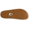 OLUKAI Kipe’a Pono Women’s Leather Slide Sandal, Elevated Everyday Slide, All-Day Comfort & Wear(Tapa/Crosshatch)