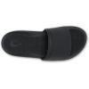 OLUKAI Men’s Ulele Slide Sandals, Everyday Water-Friendly Shoes, Superior Traction on Wet Surfaces, All-Day Comfort & Arch Support(Black/Black)