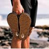 OLUKAI Men’s Ulele Slide Sandals, Everyday Water-Friendly Shoes, Superior Traction on Wet Surfaces, All-Day Comfort & Arch Support(Lava Rock/Lava Rock)