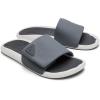 OLUKAI Men’s Ulele Slide Sandals, Everyday Water-Friendly Shoes, Superior Traction on Wet Surfaces, All-Day Comfort & Arch Support(Rock/Rock)