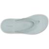 OLUKAI Southshore Women’s Everyday Leather Sandals, Full-Grain Leather, Non-Marking Rubber Traction Pads & Compression Molded Footbed(Blue Pearl/Blue Pearl)
