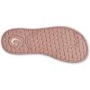 OLUKAI Southshore Women’s Everyday Leather Sandals, Full-Grain Leather, Non-Marking Rubber Traction Pads & Compression Molded Footbed(Soft Pink/Soft Pink)