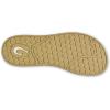 OLUKAI Southshore Women’s Everyday Leather Sandals, Full-Grain Leather, Non-Marking Rubber Traction Pads & Compression Molded Footbed(Toastd Coconut/Tostd Coconut)