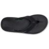 OLUKAI Ki’i Men’s Beach Sandals, Quick-Dry Flip-Flop Slides, Water Resistant & Lightweight, Compression Molded Footbed & Ultra-Soft Comfort Fit(Lava Rock/Lava Rock)