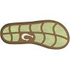 OLUKAI Ki’i Men’s Beach Sandals, Quick-Dry Flip-Flop Slides, Water Resistant & Lightweight, Compression Molded Footbed & Ultra-Soft Comfort Fit(Sprout/Desert Moss)